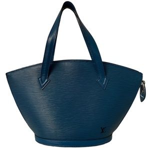 Louis Vuitton Blue Epi Saint Jacques PM